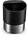 Belwares Spoon Rests for Kitchen - Stainless Steel Spoon Dock for Utensils - Cup Hangs on Saucepans, Pots for Preparing, Serving Food Without a Mess - Use as a Measuring Cup, Mix, Pouring (Black)