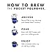 Kuju Coffee Premium Single-Serve Pour Over Coffee | Ethically Sourced, Specialty Grade, Eco-Friendly | Bold Awakening, Dark Roast, 10-pack