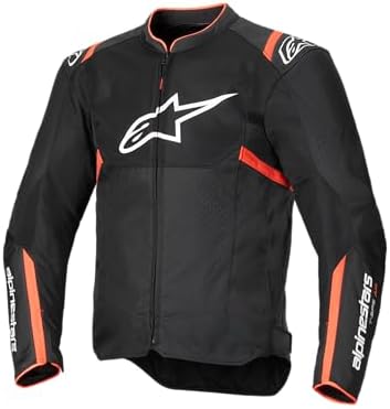 Amazon.com: Ducati Flow C5 Fabric Jacket Large, Black, Red
