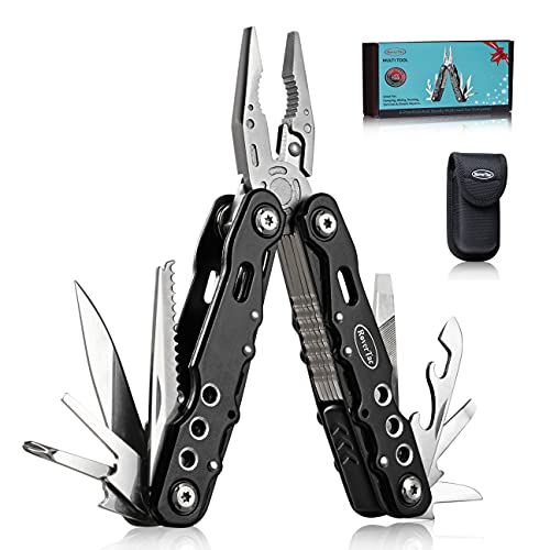 RoverTac Multitool Pliers Pocket Knife Camping Tool Gifts for Men 14 in