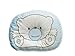 Hot Newborn Baby Boy Girl Anti-roll Pillow Flat Head Sleeping Positioner Bear (blue)