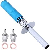 Hobbypark RC Igniter & Hot Glow Plugs No.3 N3 Replace OS 8 Super Duty Spark Engine Parts for Traxxas Redcat RC Nitro Car Truck Off Road Buggy (Igniter+N3 Glow Plug)