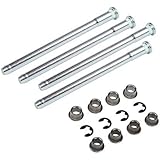 Door Hinge Pin Bushing Kit Fit for 88-02 Chevy GMC GM Fullsize Truck SUV 4Pins 2 Door