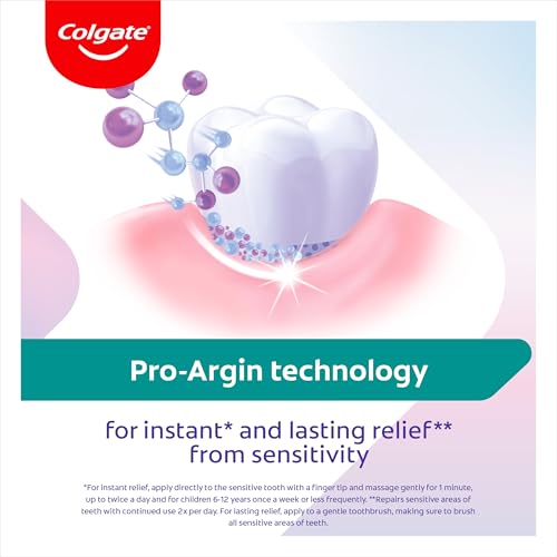 Colgate Sensitive Instant Relief Repair + Enamel Strength Toothpaste, 75ml | Enjoy hot and cold foods again with instant sensitivity relief** while helping to repair sensitive areas of teeth*