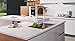 TimeArrow TAF852R-CP01 Modern Commercial Chrome Pull Down Sprayer Kitchen Faucet, Single Handle Kitchen Sink Faucet With Deck Plate