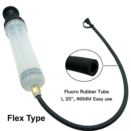 Junchi Oil Suction Gun-Remove and Add Transmission Oil, Gear Oil & Other Vehicle Fluids 200CC