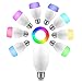 WiFi Smart LED Light Bulb,RGB Music Sync Dimmable Color Changing Bulbs, Decorative Lights, Mood Light Bulb,Dimmable,Timing Function,Works with Google Home, Alexa, IFTTT,E27 7W