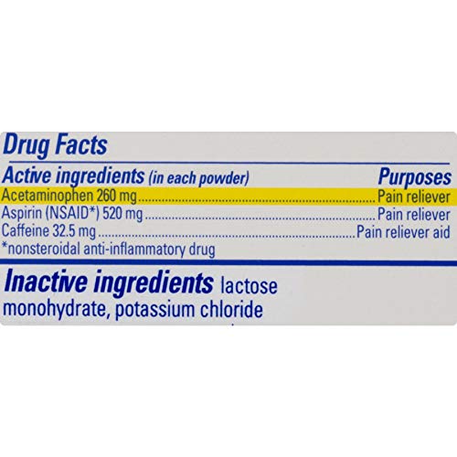 Goody's Extra Strength Powders | Fast Pain Relief | Aspirin & Caffeine | 50 Count