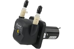 K KAMOER Kamoer KPHM600-12B3B17 600ml/min high flow rate peristaltic pump 12V dc brushless motor adjustable speed liquid dosing pump with BPT tube 6.4 mm ID x 9.6 mm OD