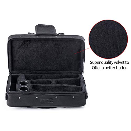Water-resistant Foam Cotton Padded Clarinet Case, Clarinet Gig Bag