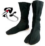 メンズコスチューム忍者シューズ/大人用　NINJYA SHOES (25.5cm)