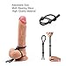 Silicone Cock Rings Sex Toys – Adorime Premium Stretchy Penis Ring Sex Things for Men and Couples (4 Piece Set)