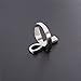 Stainless Steel Cross Ankh Ring (Size 7 to 12)