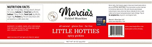 LITTLE HOTTIES SPICY BREAD AND BUTTER PICKLES – PACK OF 2