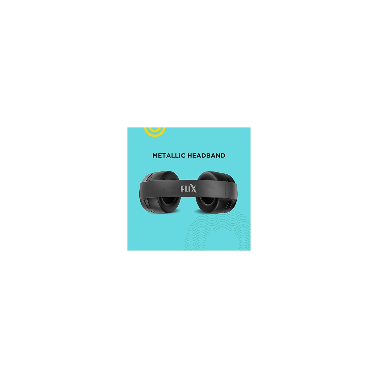 FLiX (Beetel) X1 OverEar Bluetooth 5.0 Headphone with Builtin Mic