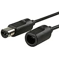 Aiskaer 4pcs Wii/Gamecube Controller Extension Cables for GameCube and Wii Consoles
