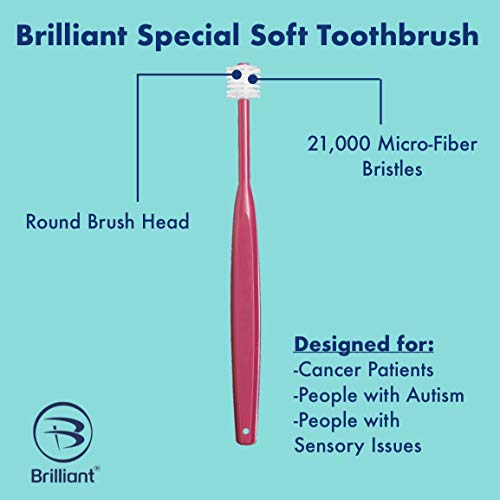 Brilliant Special Soft Toothbrush For Cancer and Chemo Patients with
