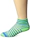 Wrightsock Men's Coolmesh II Stripe Qtr