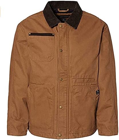 DRI DUCK Rambler Men's Cotton Canvas Hoodless Work Jacket, 5091