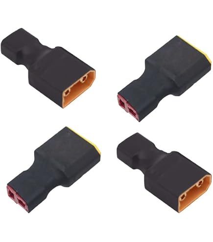 VISSQH 32 Connecteurs XT60 (16 Paires Mâle/femelle) – Pour Batterie Lipo RC, Gaines Incluses