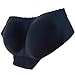 Toraway Underwear, Padded Seamless Butt Hip Enhancer Shaper Panties (US=6, Black)