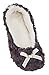 MIXIN Women's Ballerina Slippers Soft Sole Slipper Socks House Slippers for Women Cozy Memory Foam Anti-Slip for Indoor Comfort Fuzzy