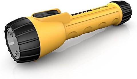 Ergonomic Industrial Flashlight, Requires Two AA Size Batteries RAYIN4