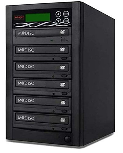 Bestduplicator Pro Hd Series - 5 Target External Disc Dvd/cd Duplicator Built-in 500gb Hard Disk Drive & 24x Burners