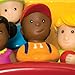 B. toys- Boogie Bus Rrrroll Models – Interactive Yellow School Bus Toy – Lights & Sounds – 6Piece- 18 Months +