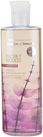 Essence of Beauty Bath and shower Gel, 10fl oz (296 ml) Deep Moisturizing formula with a luxurious lather (Secret Wood)