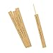 Royal 7 Inch Kraft Paper Wrapped Bamboo Stir Sticks Package of 500