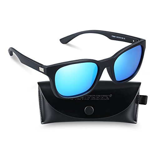 PANIFREEX偏光レンズ メンズスポーツサングラス 超軽量UV400 紫外線　反射光　強光眩しい光　グレアからカット超抗圧 スポーツサングラス／ 自転車／釣り／野球／テニス／スキー／ランニング／ゴルフ／ドライブ B0921の商品画像