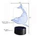 Kids Night Light Animal Dolphin 7 Colors Change with Remote Control Gifts for Kids or Animal Lover Gift Ideas by Easuntec (Dolphin)