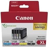 Canon PGI-2500 XL Color Pack 4 Cartridges C M Y BK Genuine Recycled Box view 8