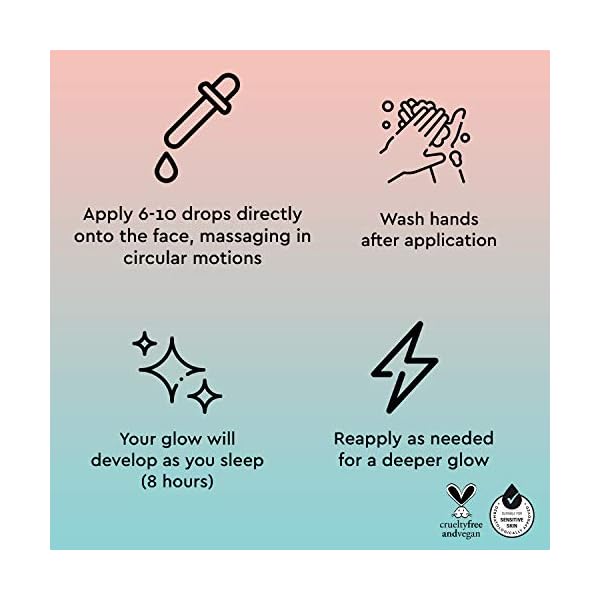 Tanologist Self Tan Overnight Oil Drops, Dark (30 ml) Self Tanning Oil for Sensitive Skin, Dermatologist Approved, Clean…