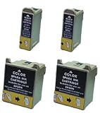 Take4Less 4-pack T007 T008 T007201 T008201 (2B+2C) Compatible Ink Cartridges for Epson Stylus Color 780 785EPX 825 870 875DC 890