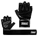 Trideer Padded Weight Lifting Gloves with 18" Wrist Wraps Support, Pro Gym Gloves for Powerlifting, Cross Training, Workout, Best for Men & Women (Pair) ... (Black#23#, L (Fits 7.9-8.6 Inches))
