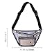 HDE Clear Fanny Pack Stadium Approved Fanny Packs Rave Festival Travel Transparent Waist Pack