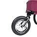 PETIQUE All Terrain Jogger-Blazin’ Berry Pet Stroller, Blazin’ Berry, One Sizethumb 4