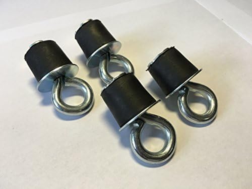 (4 Pack) Lock & Ride Lock and Ride Cargo Expansion Anchor Tie Downs for Polaris Sportsman RZR ACE ATV's - Low Profile
