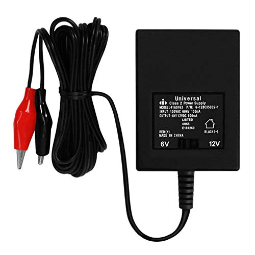 Mighty Max Battery ML-AC612 6V/12V Charger for 6V 4.5Ah MOJO Decoy/Deer Feeder Battery Brand Product