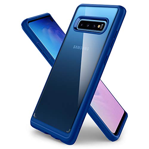 Spigen Funda Ultra Hybrid Compatible con Samsung Galaxy S10 (2019), Protección híbrida de la caída - Azul Prisma - Imagen 6