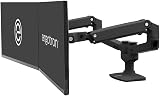 Ergotron LX Dual Side-by-Side Arm Mounting Kit for 27 Inch Monitors Aluminum