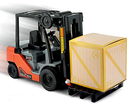 Big Daddy Forklift and Toy Truck Combo Set