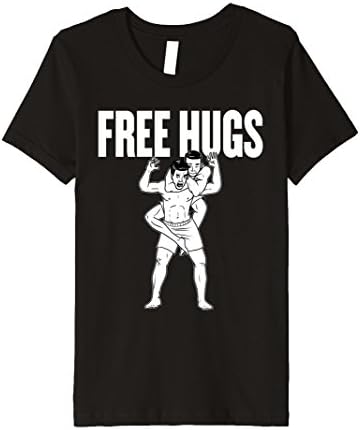 Kids Free Hugs Jiu Jitsu Shirt 12 Black