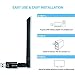 USB WiFi Adapter 1200Mbps,USB 3.0 Wireless Network WiFi Dongle with 5dBi Antenna for PC Desktop Laptop Mac, Dual Band 2.4G/5G 802.11ac,Support Windows 10/8/8.1/7/Vista/XP/2000, Mac10.6-10.15