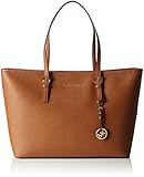 MICHAEL Michael Kors Women's Jet Set Travel Medium Multifunction Tote, Luggage