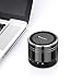 EasyAcc Mini Bluetooth Speaker, Portable Rechargeable Wireless Bluetooth Speaker Microphone Support Micro SD Card Playing & FM Function - Black