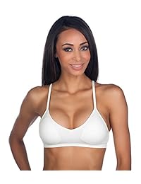 Bralette sin costuras con cuello en V básico Anemone