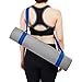 REEHUT Yoga Mat Strap, Adjustable Mat Carrier Sling for Carrying, Doubles As Yoga Strap for Stretching-Durable Cotton Texture (Yoga MAT NOT Included) – Bluethumb 3